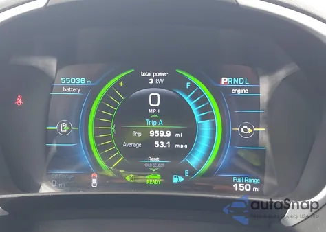 2018 Chevrolet Volt Lt z USA, uszkodzony, nr VIN 1G1RA6S51JU154431
